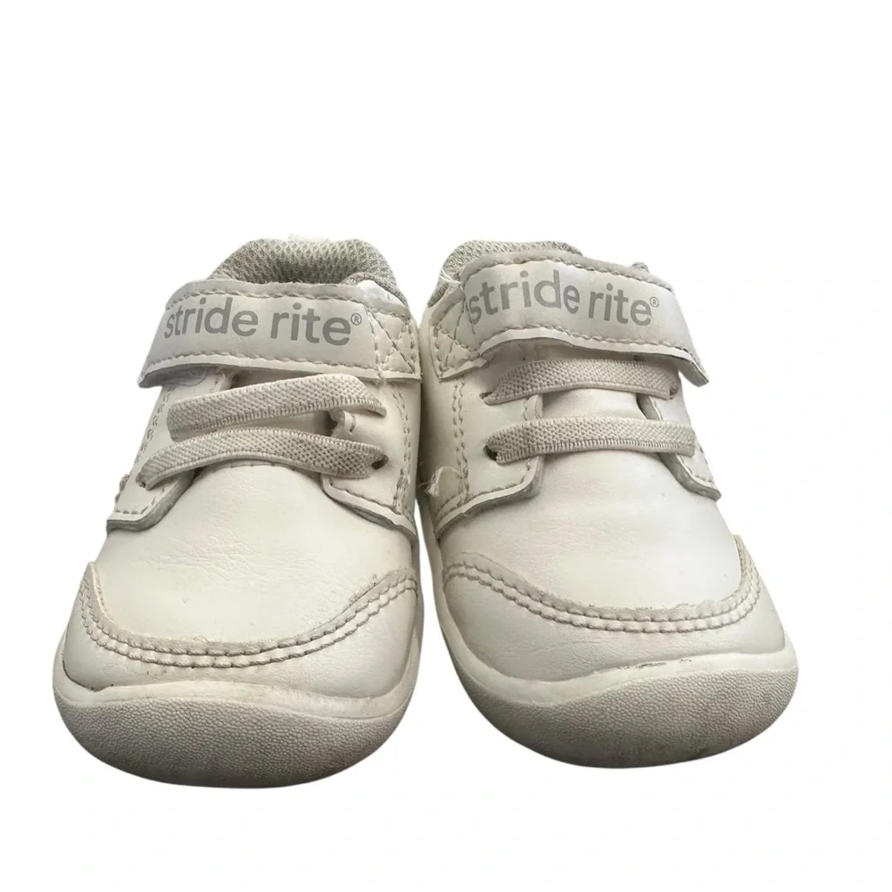 Munchkin by Stride Rite Mars Baby Walking Sneakers White Size 3‎